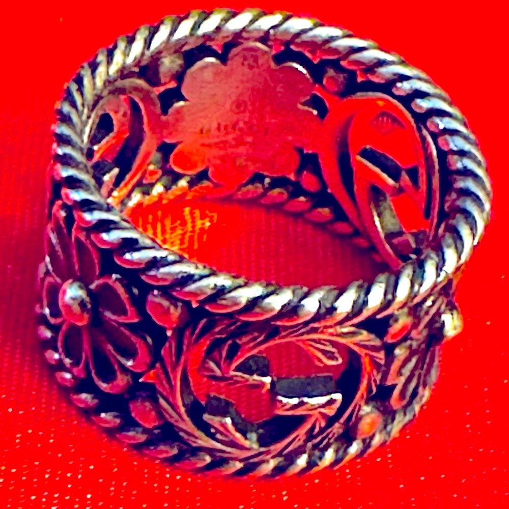 Authentic Gucci Sterling Silver Ring - image 3